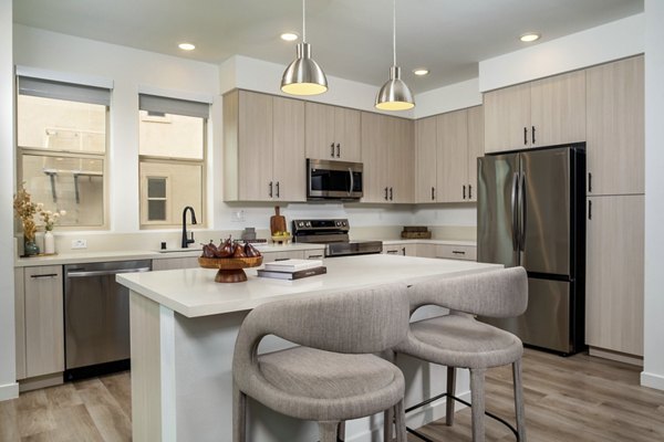 kitchen at Lilian Apartments 