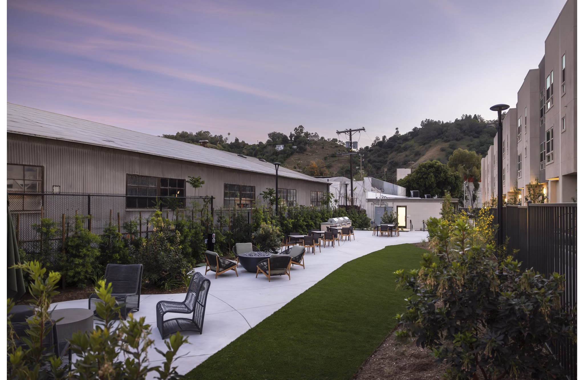 Patio at Lilian Apartments