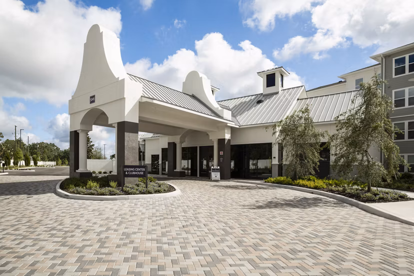 building at Reverie Winter Park Apartments