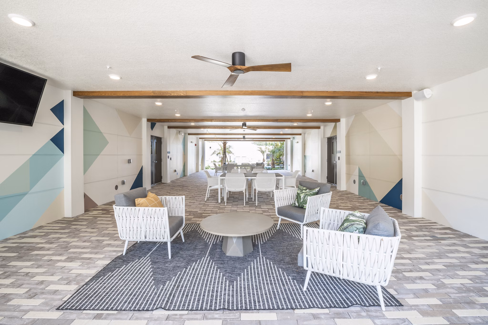 clubhouse at Reverie Winter Park Apartments