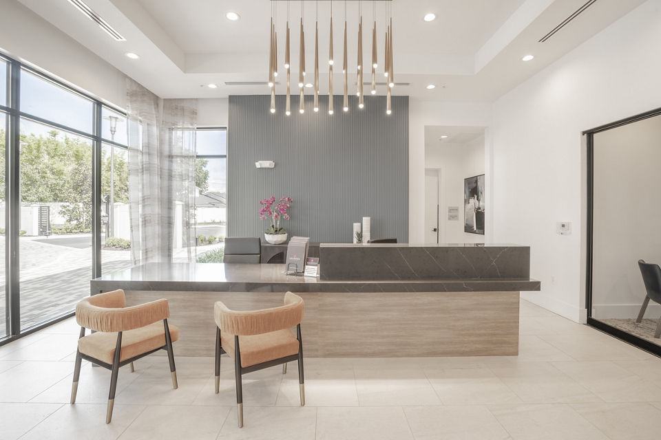 clubhouse at Reverie Winter Park Apartments