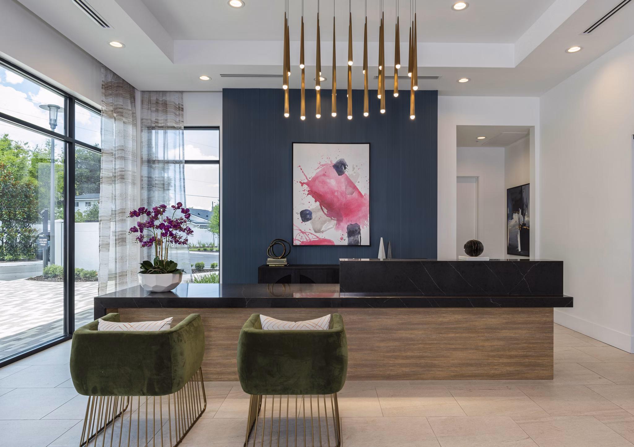 clubhouse at Reverie Winter Park Apartments