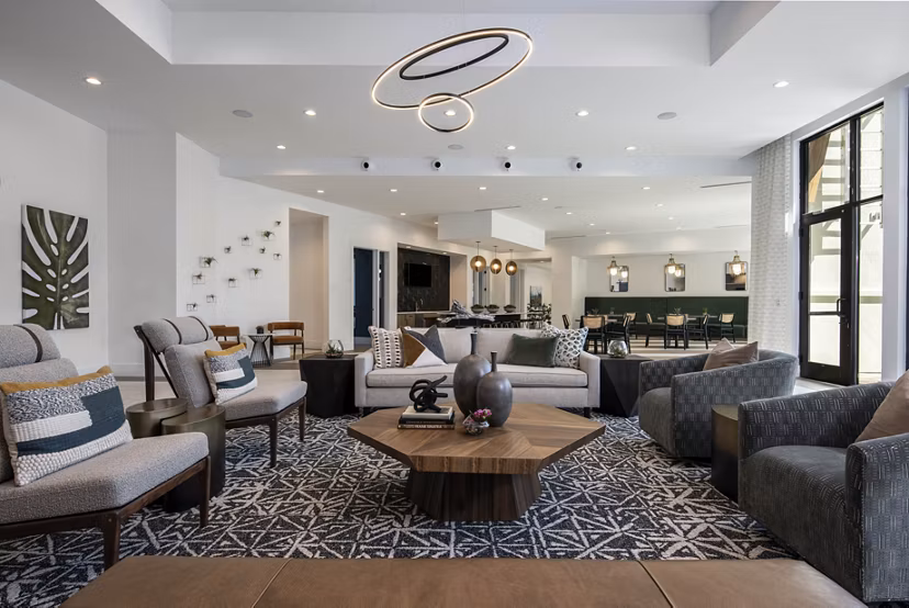 clubhouse at Reverie Winter Park Apartments