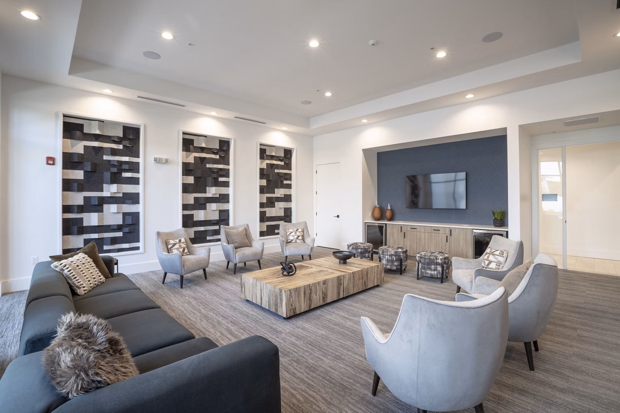 clubhouse at Reverie Winter Park Apartments