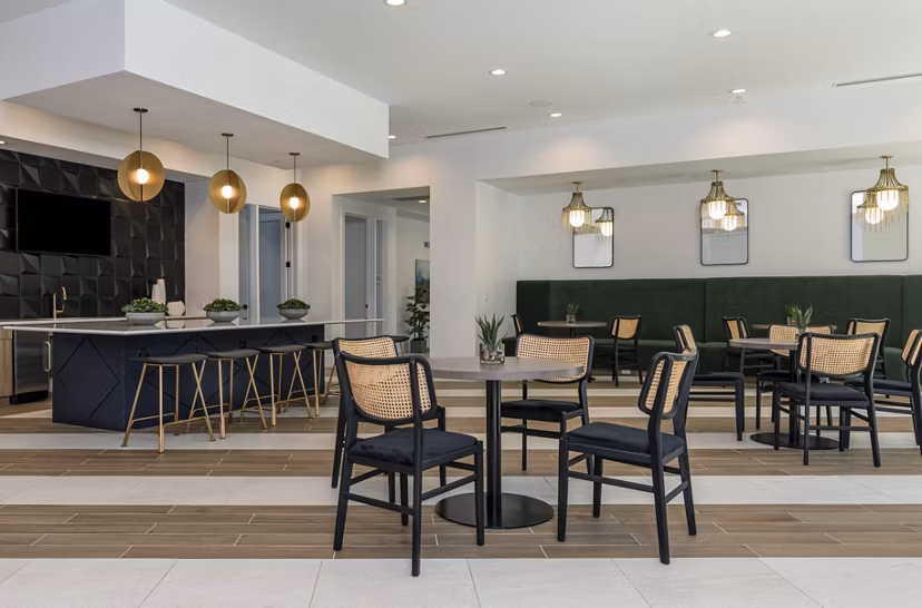 clubhouse at Reverie Winter Park Apartments