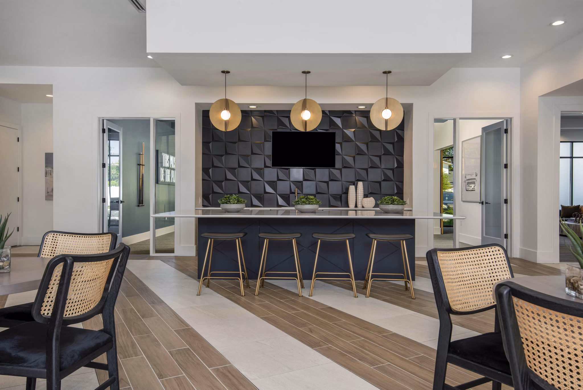 clubhouse at Reverie Winter Park Apartments