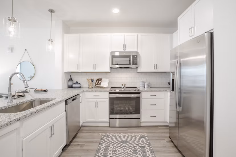 kitchen at Reverie Winter Park Apartments