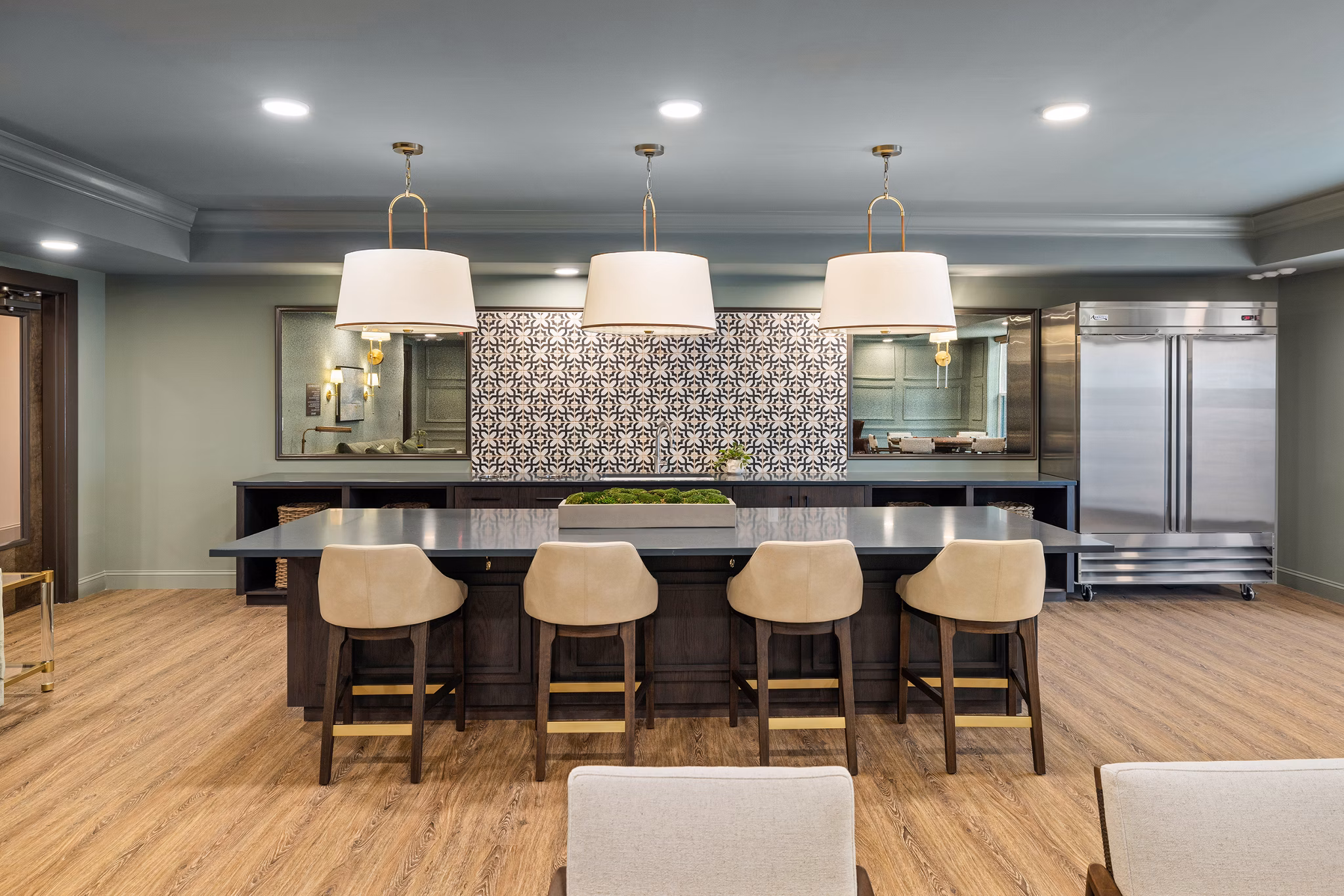clubhouse at Album Matthews Apartments 