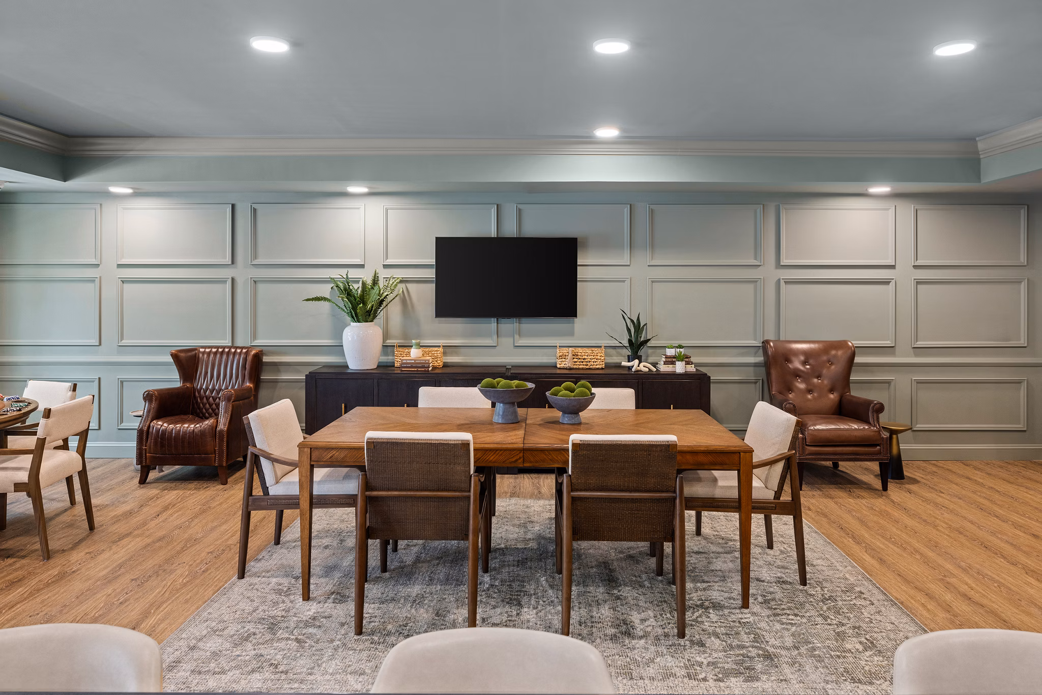 clubhouse at Album Matthews Apartments 