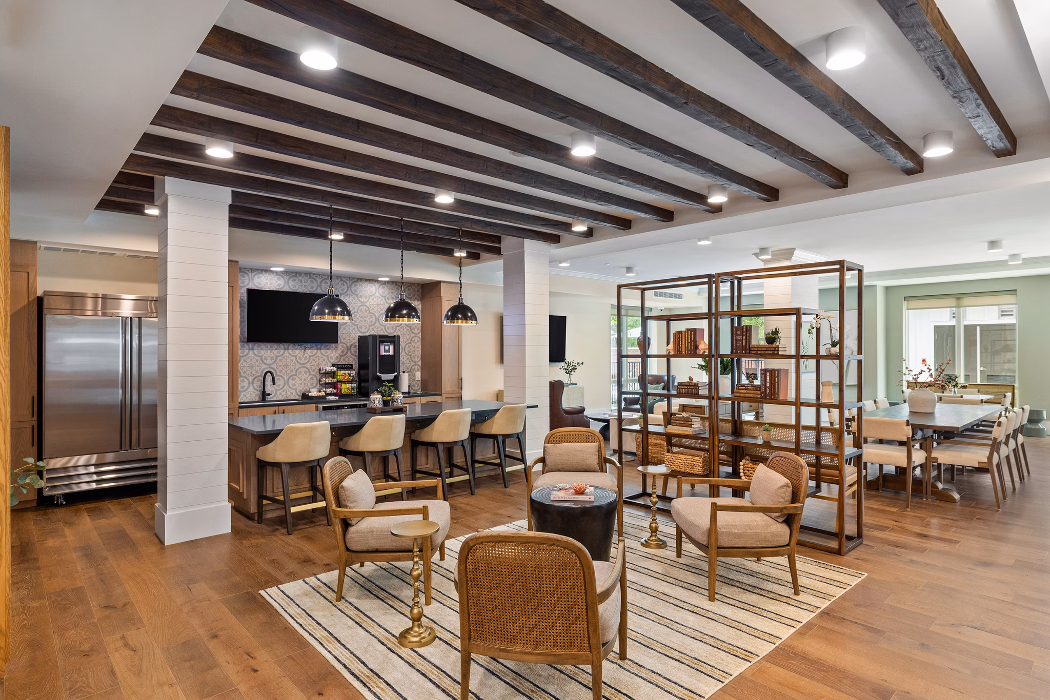 clubhouse at Album Matthews Apartments 