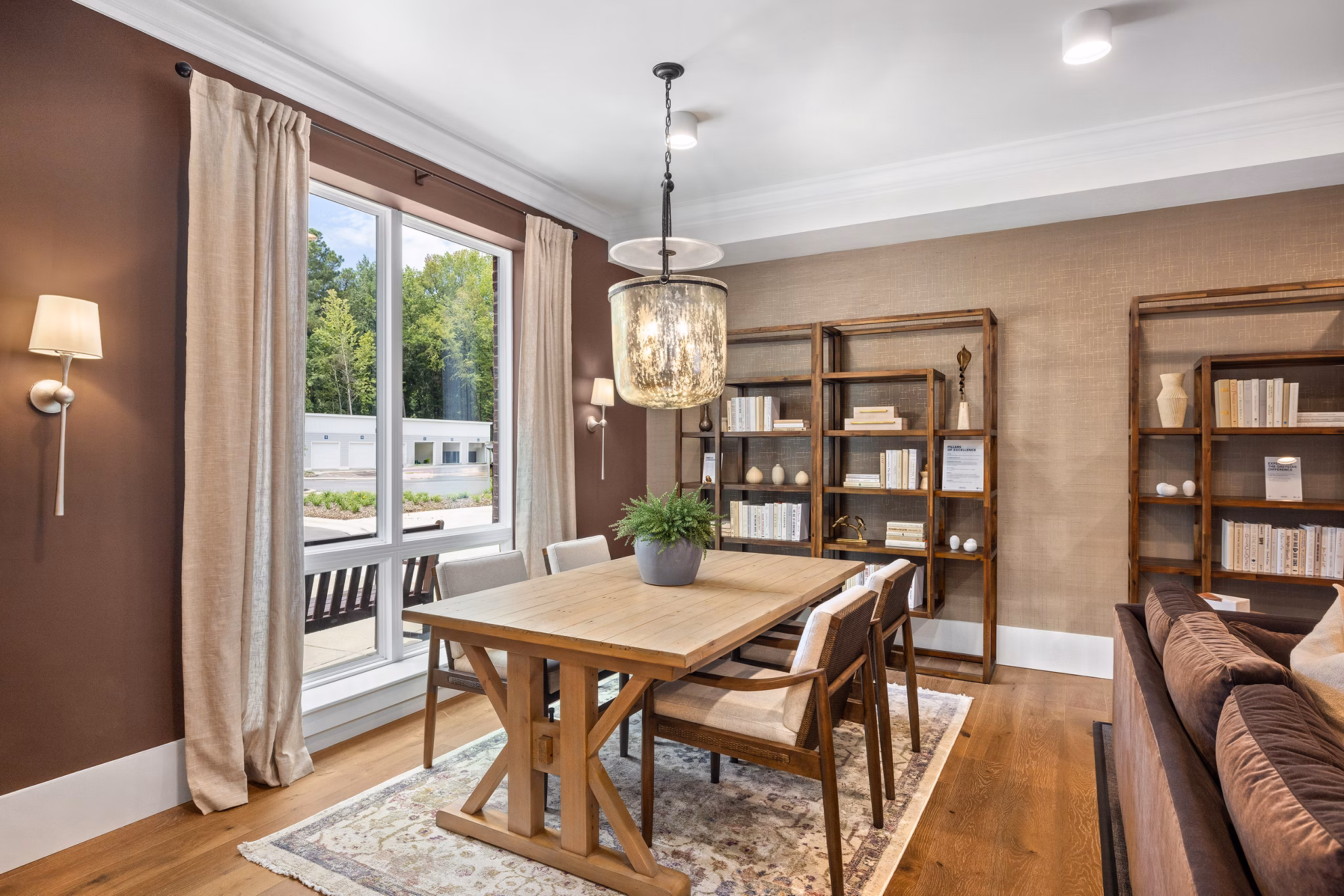 clubhouse at Album Matthews Apartments 