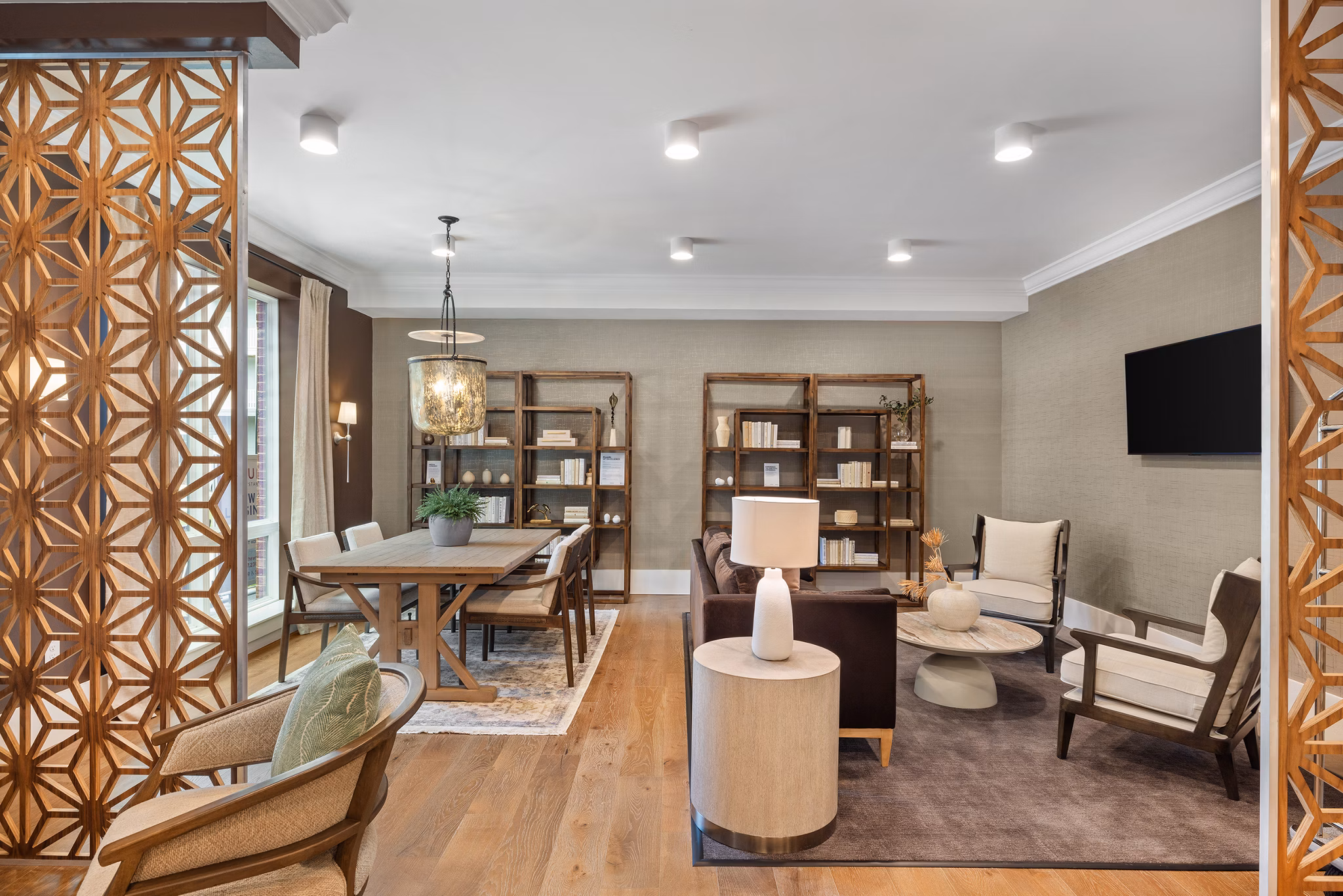 clubhouse at Album Matthews Apartments 