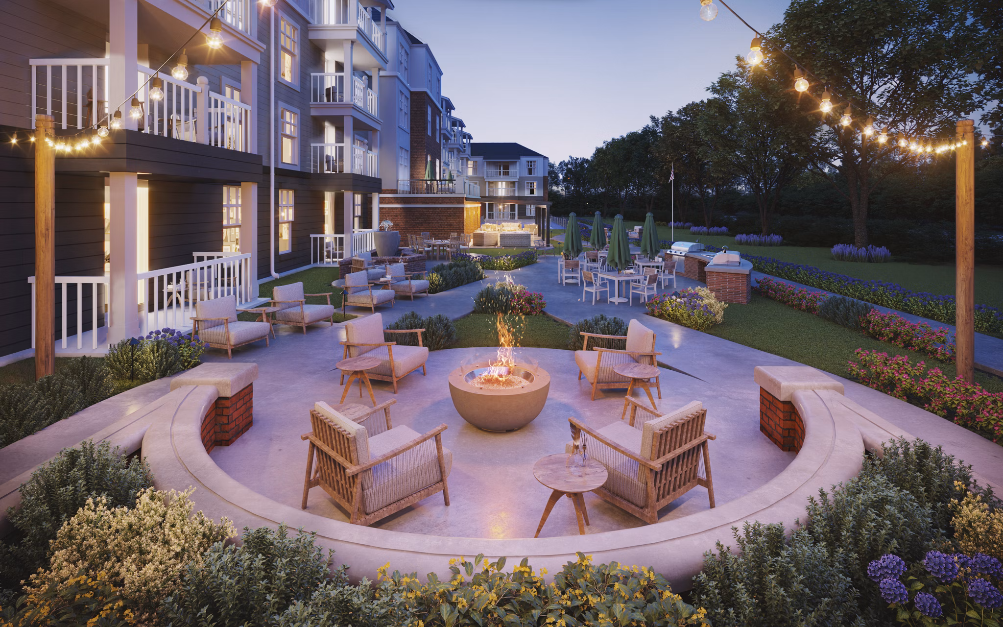 rendering for Album Matthews Apartments