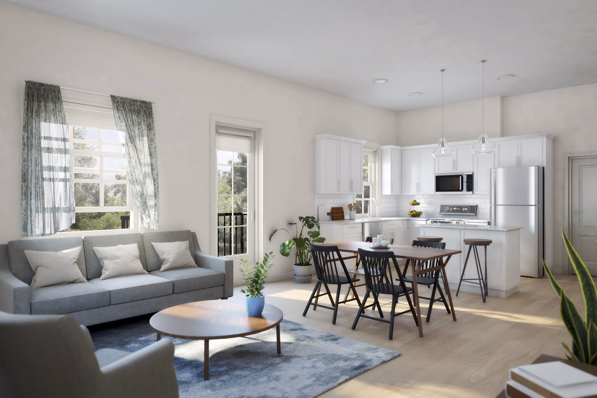 rendering for Album Matthews Apartments