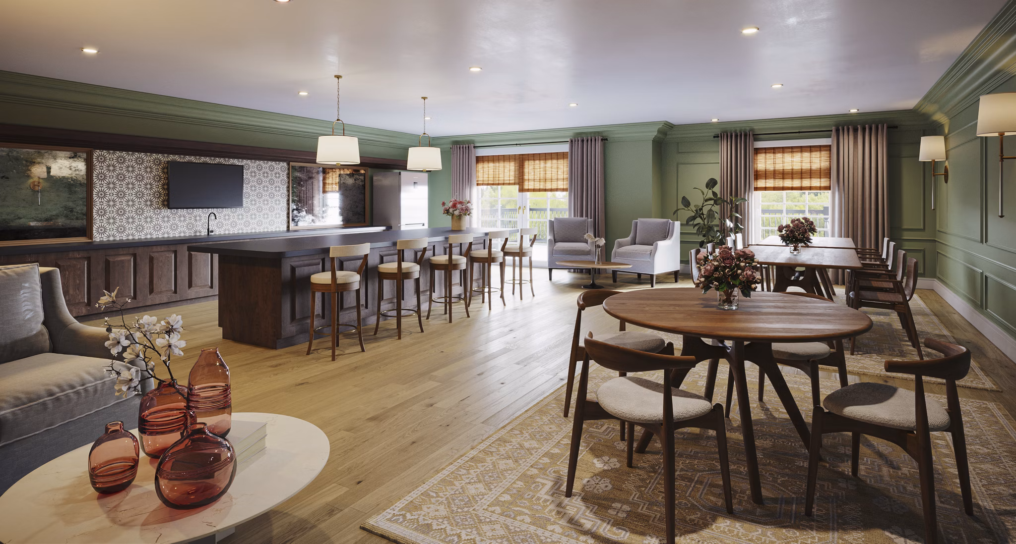rendering for Album Matthews Apartments