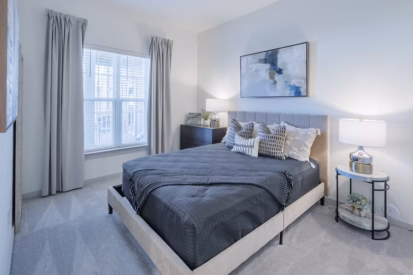 bedroom at Arden at Huntersville Apartments