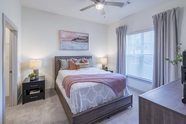 bedroom at Arden at Huntersville Apartments