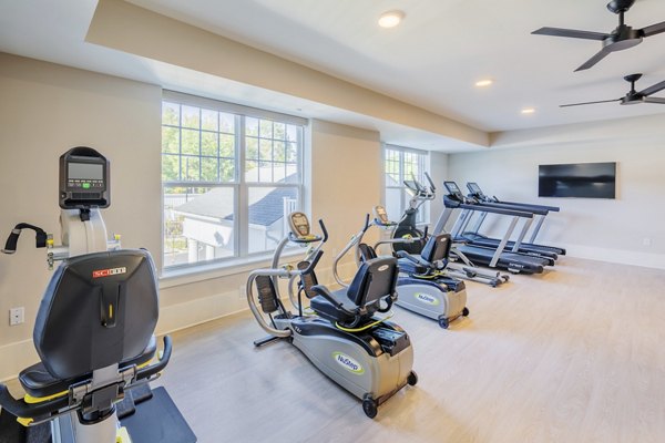 fitness center at Arden at Huntersville Apartments