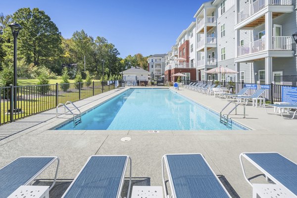 pool at Arden at Huntersville Apartments