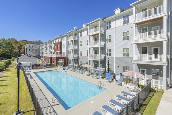 pool at Arden at Huntersville Apartments