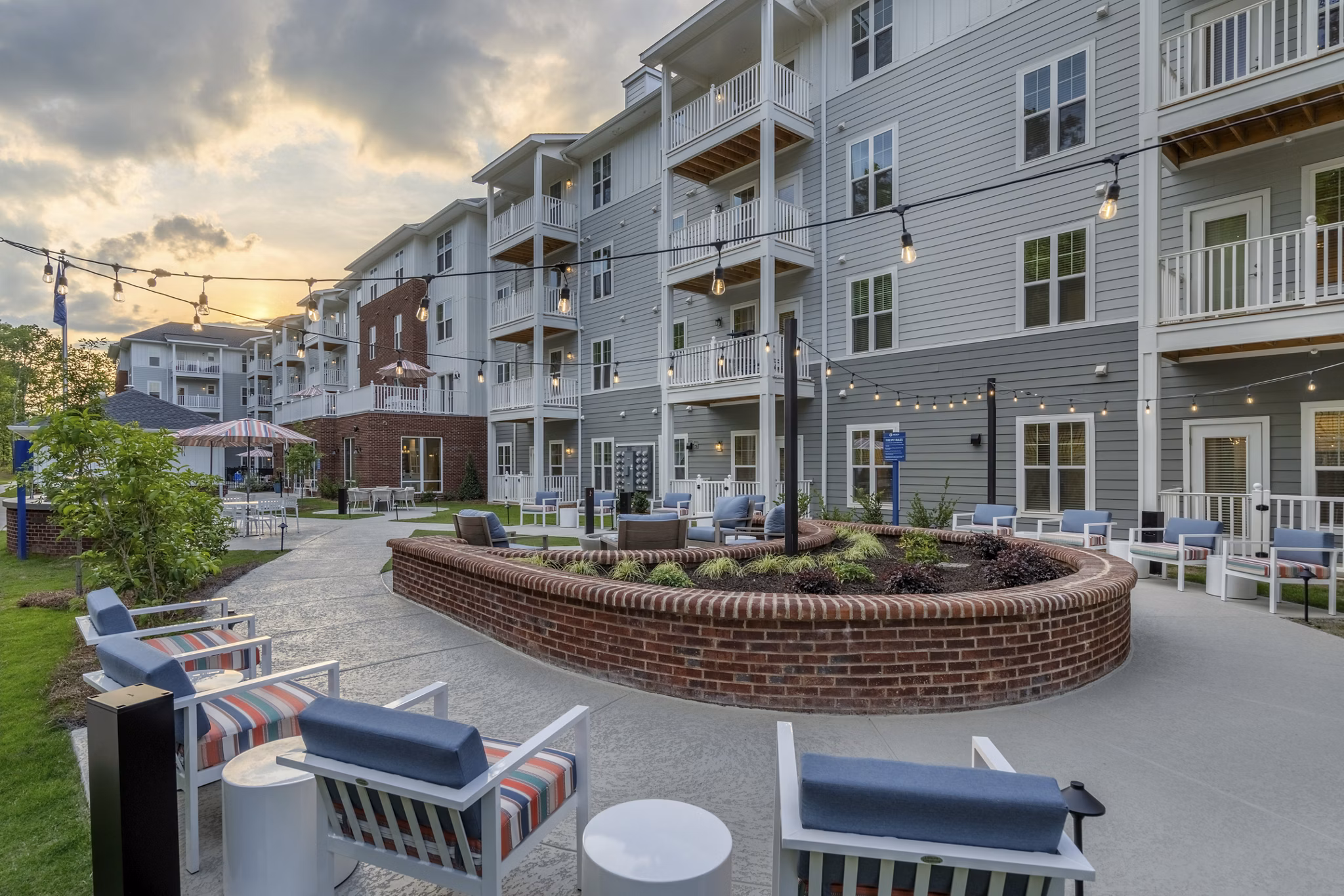 patio at Arden at Indian Land Apartments