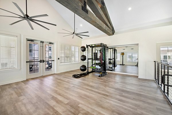 fitness center at Eastwood Apartments