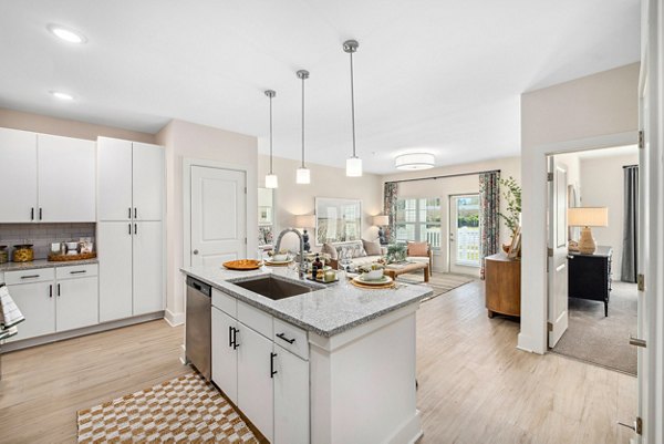 kitchen at Eastwood Apartments