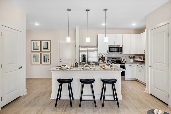 kitchen at Eastwood Apartments