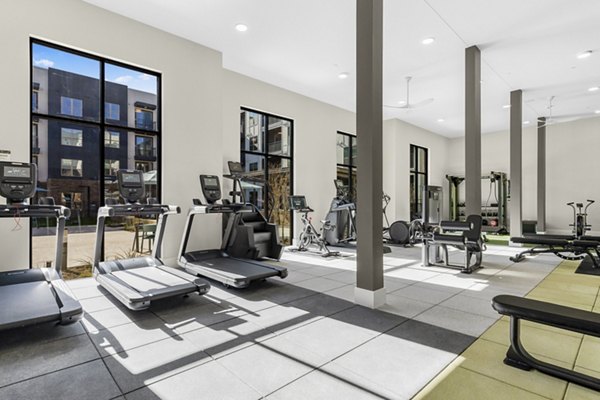 fitness center at Alta Magnolia Apartments