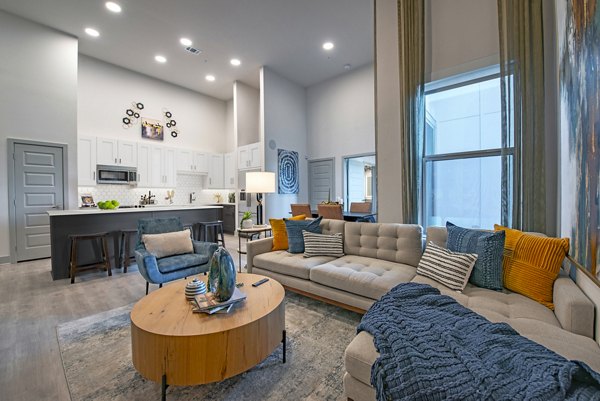 living room at Alta Magnolia Apartments