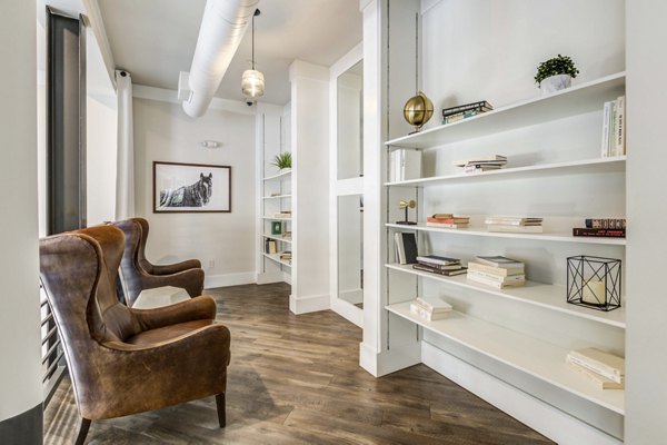 living room at Lakeshore Lofts Apartments