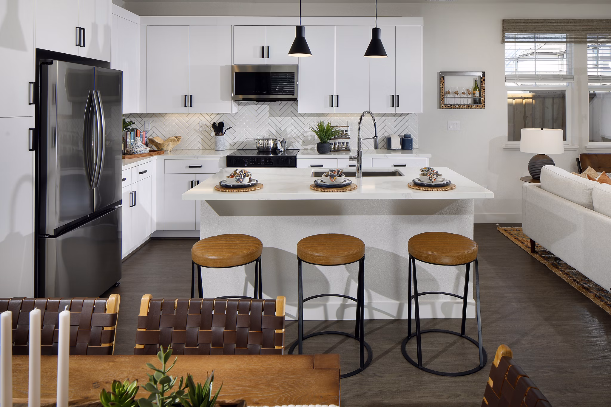 kitchen at Sierra Vista Apartments