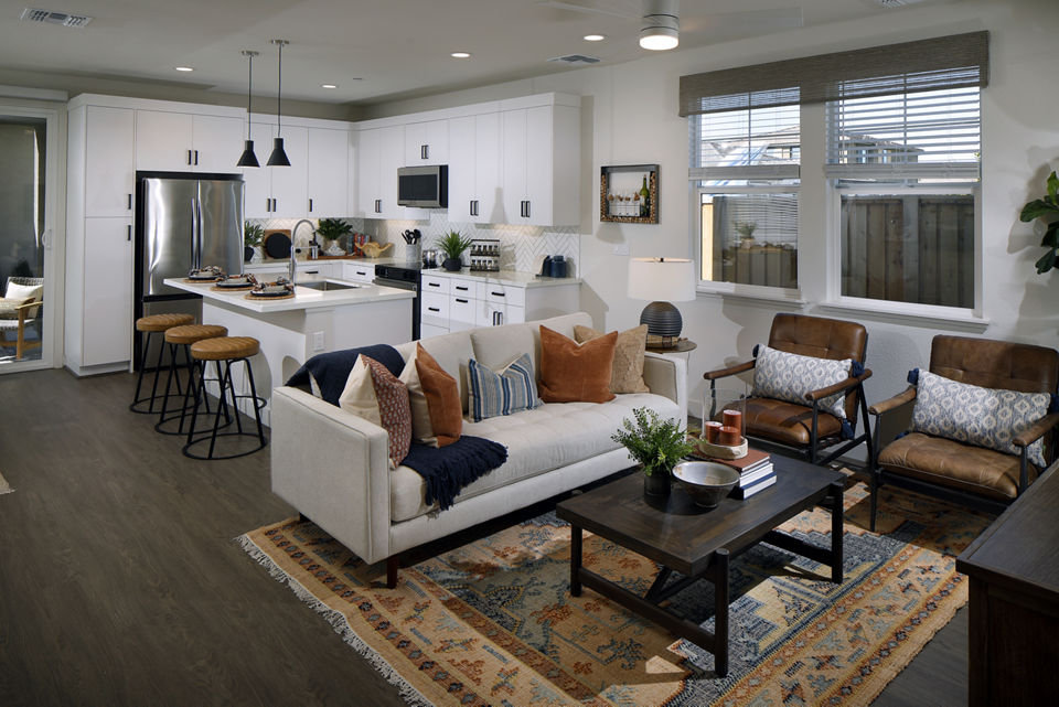 living room at Sierra Vista Apartments