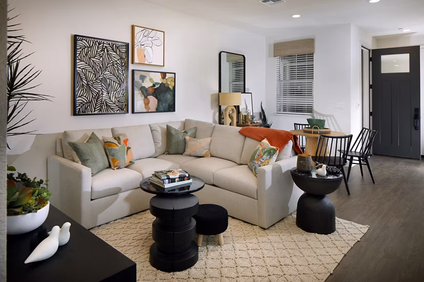 living room at Sierra Vista Apartments