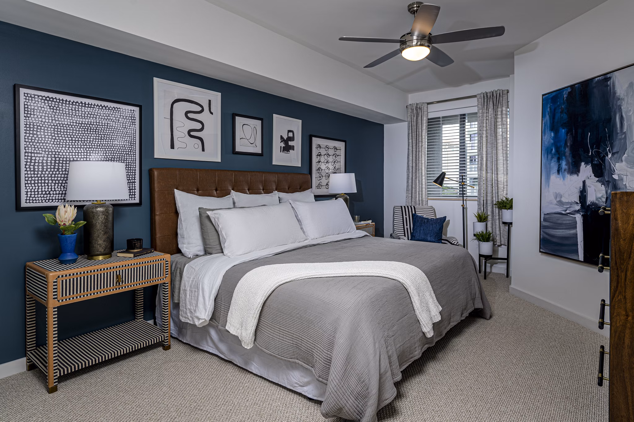 bedroom at Arabelle Riverwalk Apartments