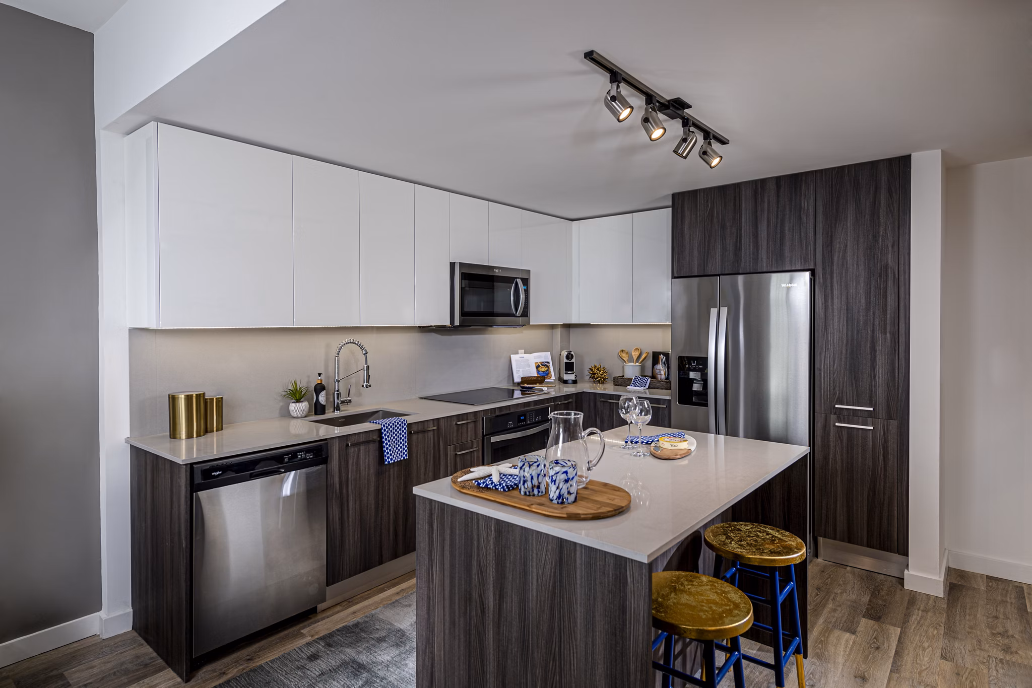 kitchen at Arabelle Riverwalk Apartments
