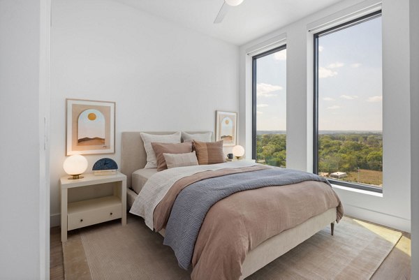 bedroom at Maeve Apartments