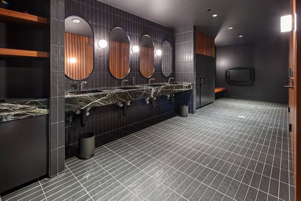 bathroom at Maeve Apartments