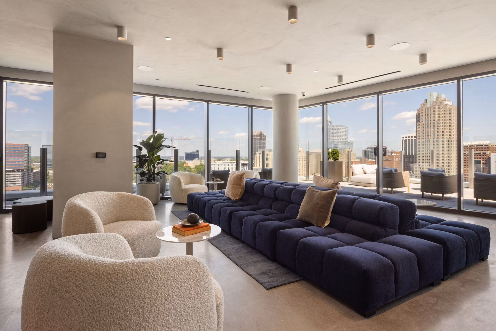 clubhouse at Maeve Apartments