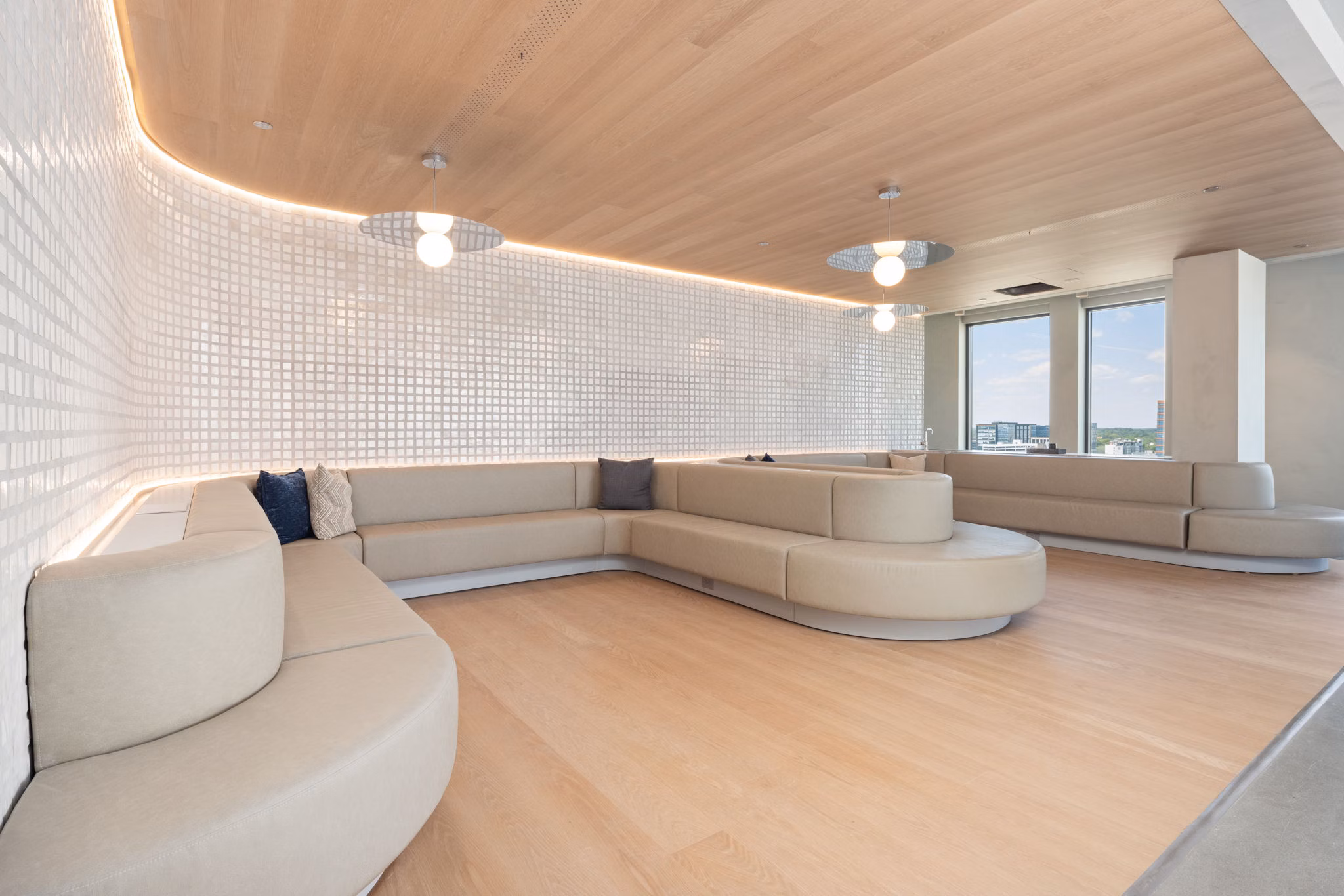 clubhouse at Maeve Apartments