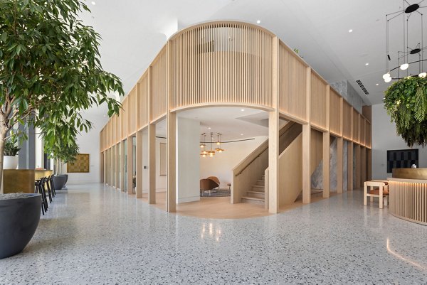 clubhouse at Maeve Apartments
