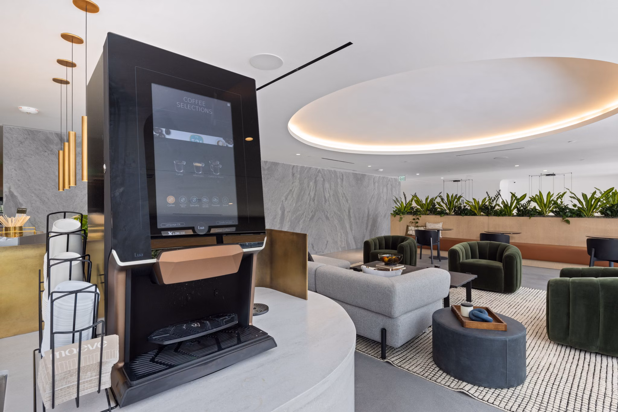 clubhouse at Maeve Apartments