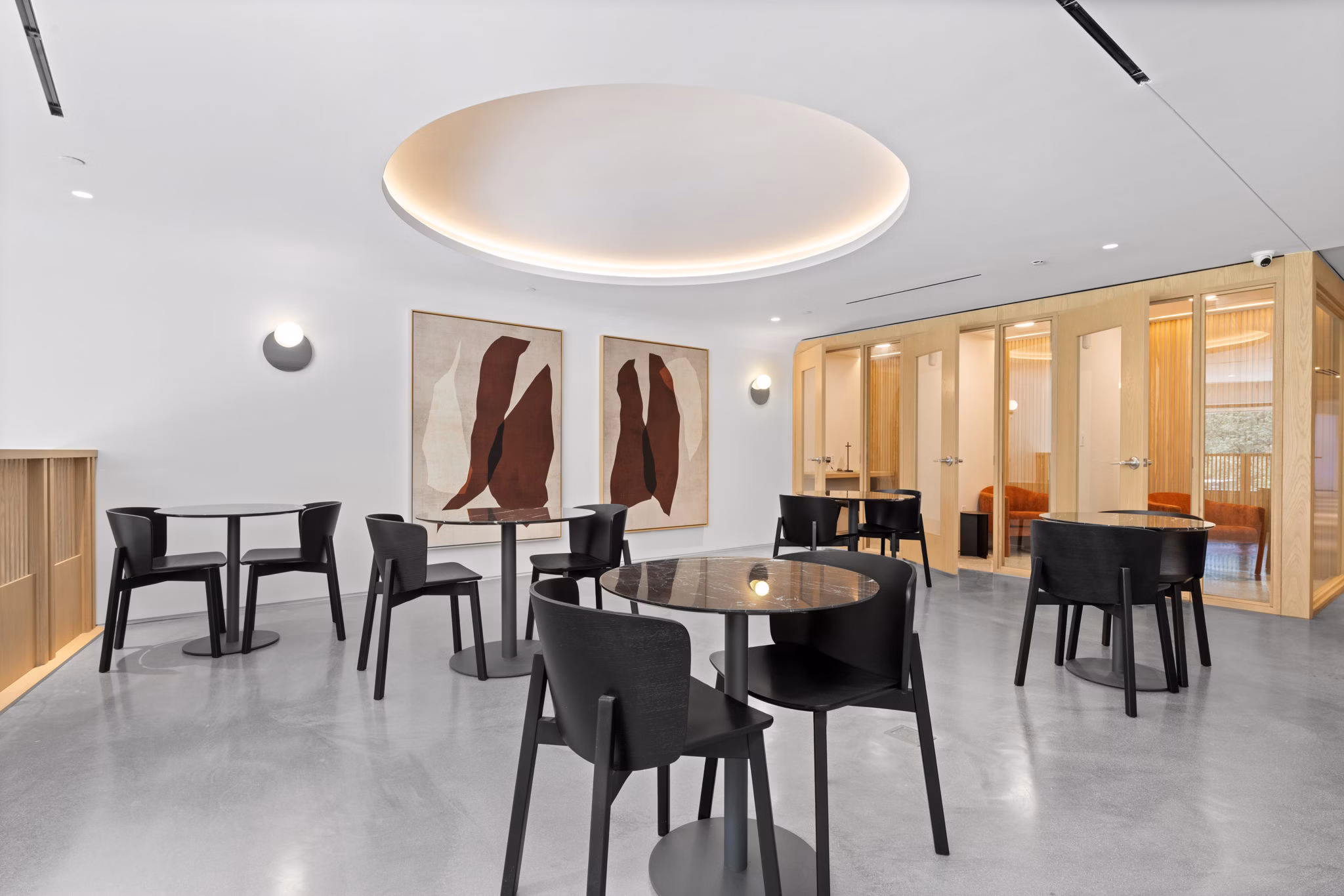 clubhouse at Maeve Apartments