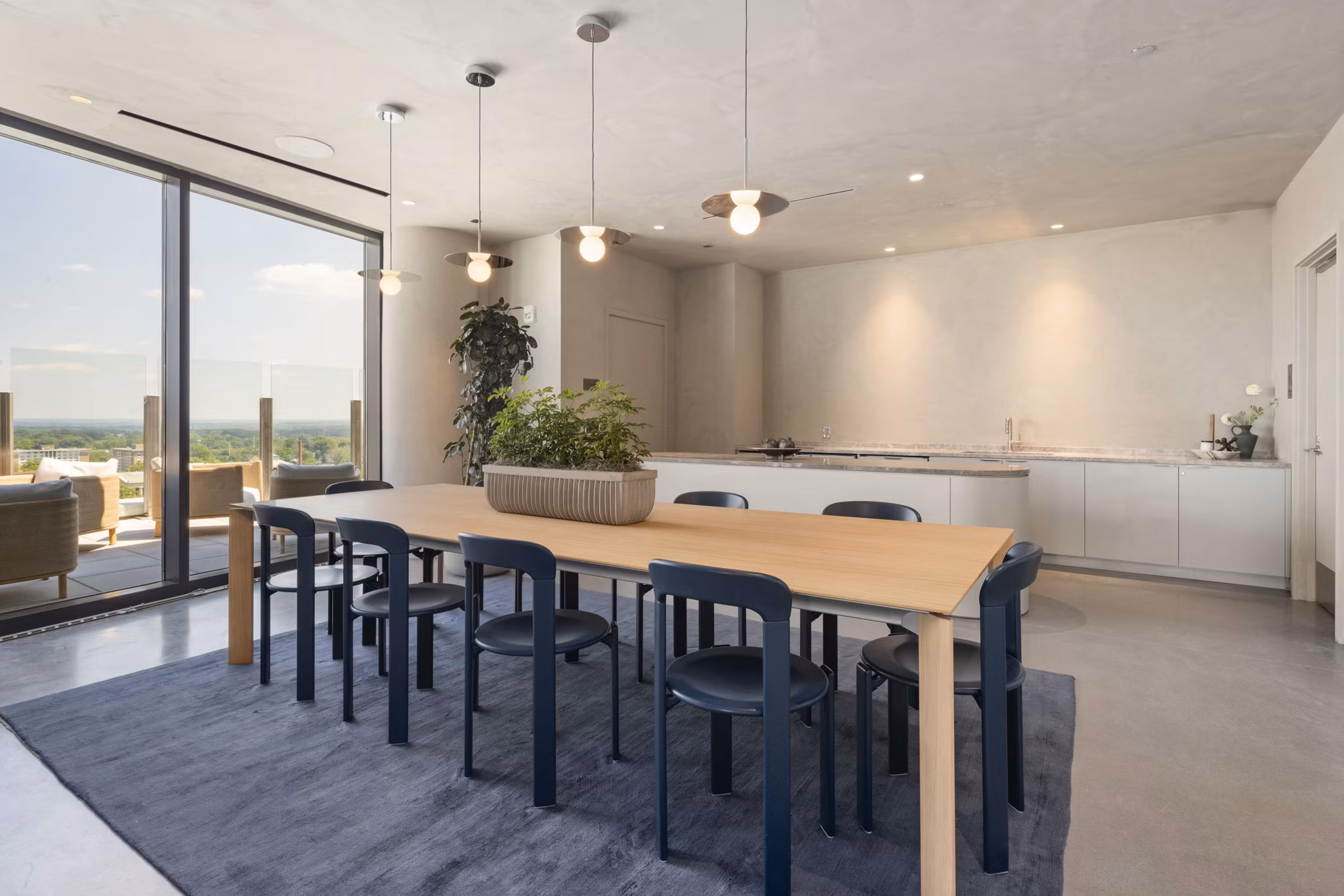 clubhouse at Maeve Apartments
