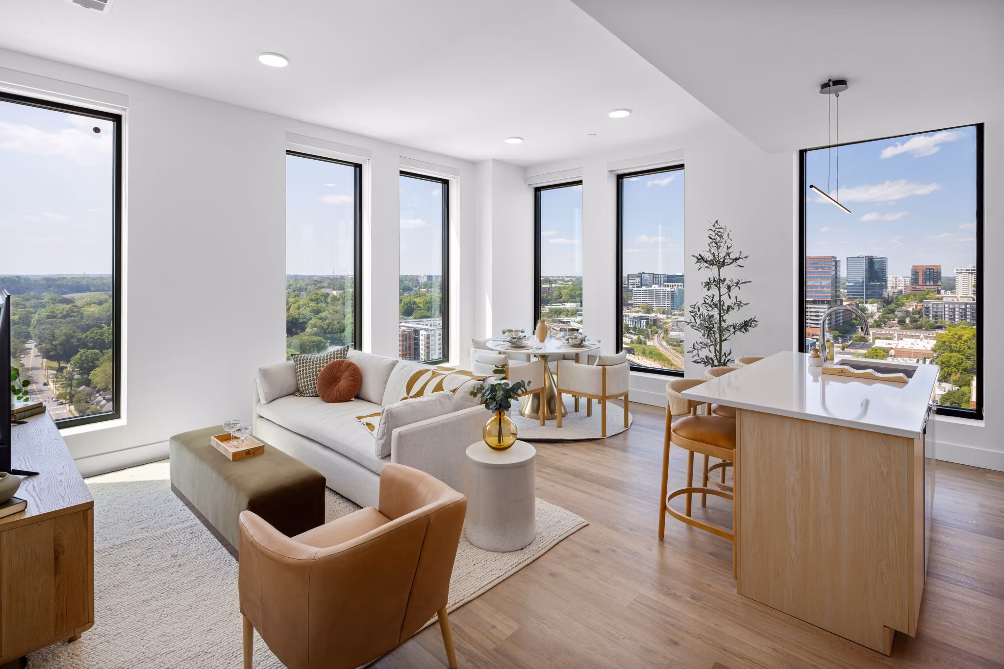 living room at Maeve Apartments