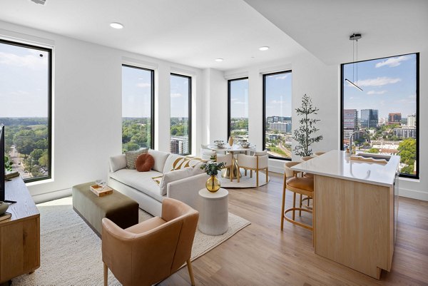 living room at Maeve Apartments