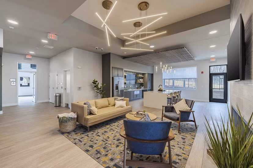 clubhouse at The Rosewater Apartments