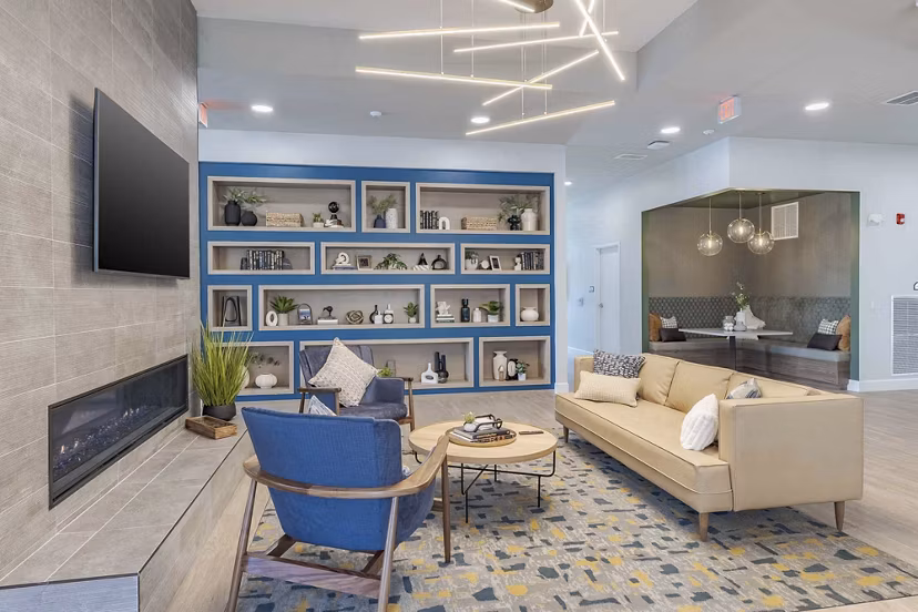 clubhouse at The Rosewater Apartments