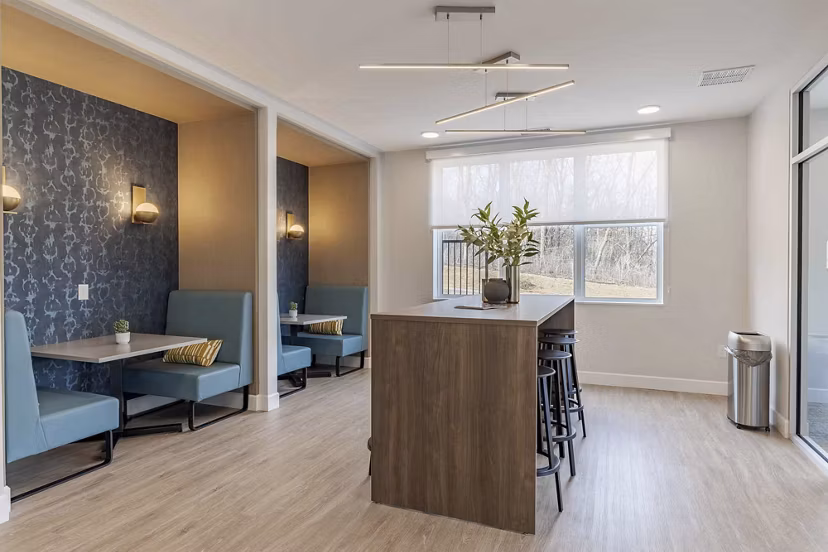 clubhouse at The Rosewater Apartments