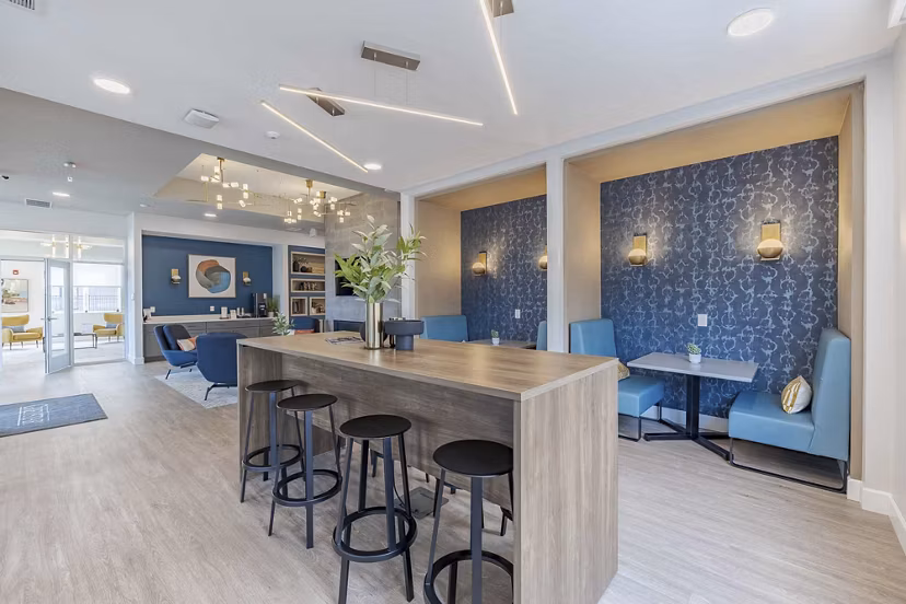 clubhouse at The Rosewater Apartments